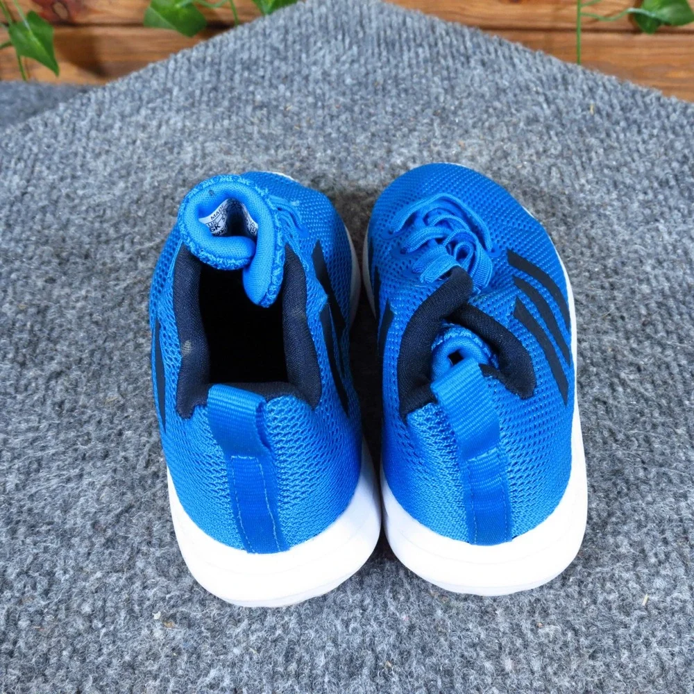 Adidas Lite Racer CLN Boys Running Sneakers Size 6C Toddler‎ Blue Mesh Athletic